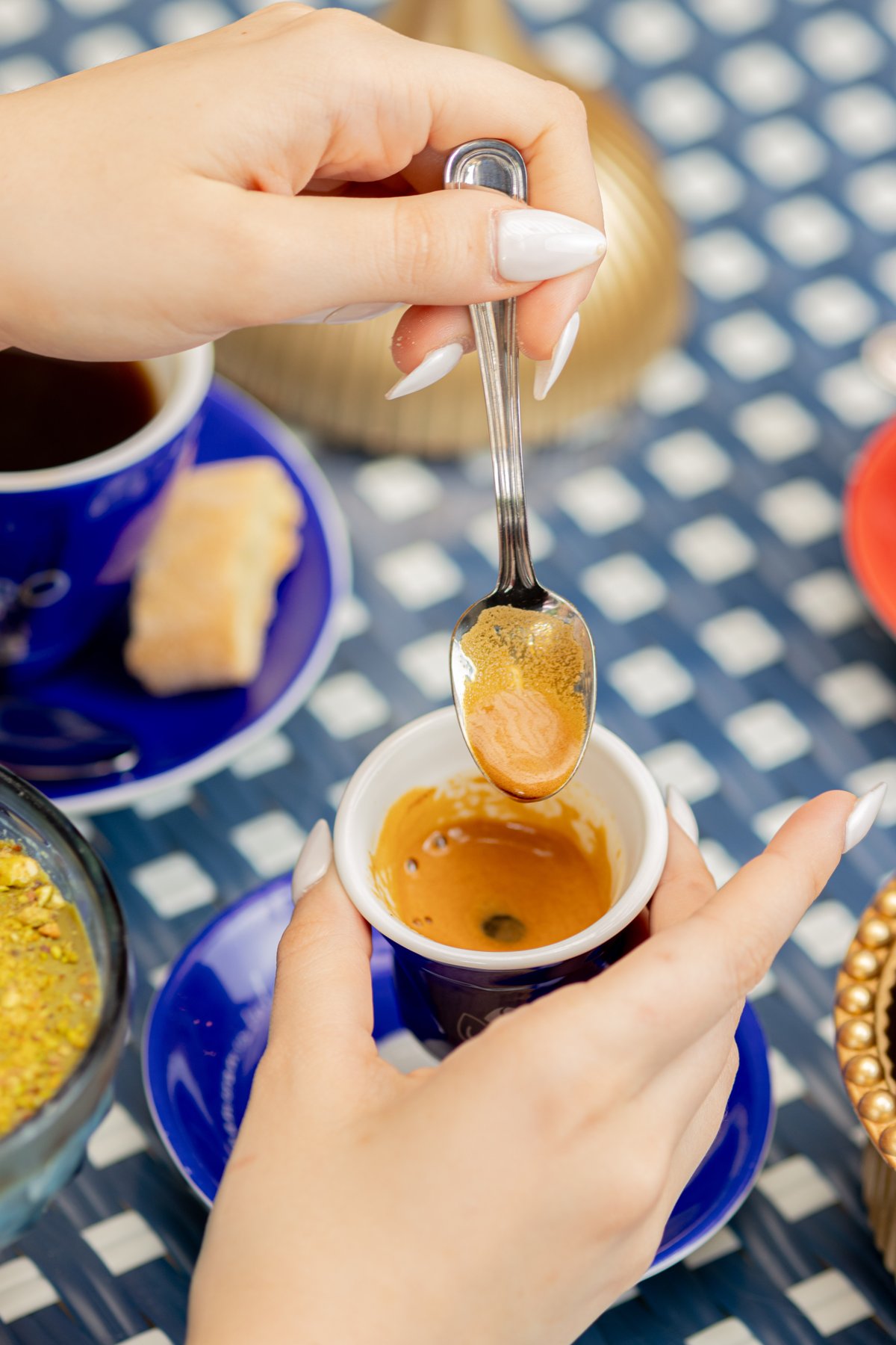 Affogato al caffè
