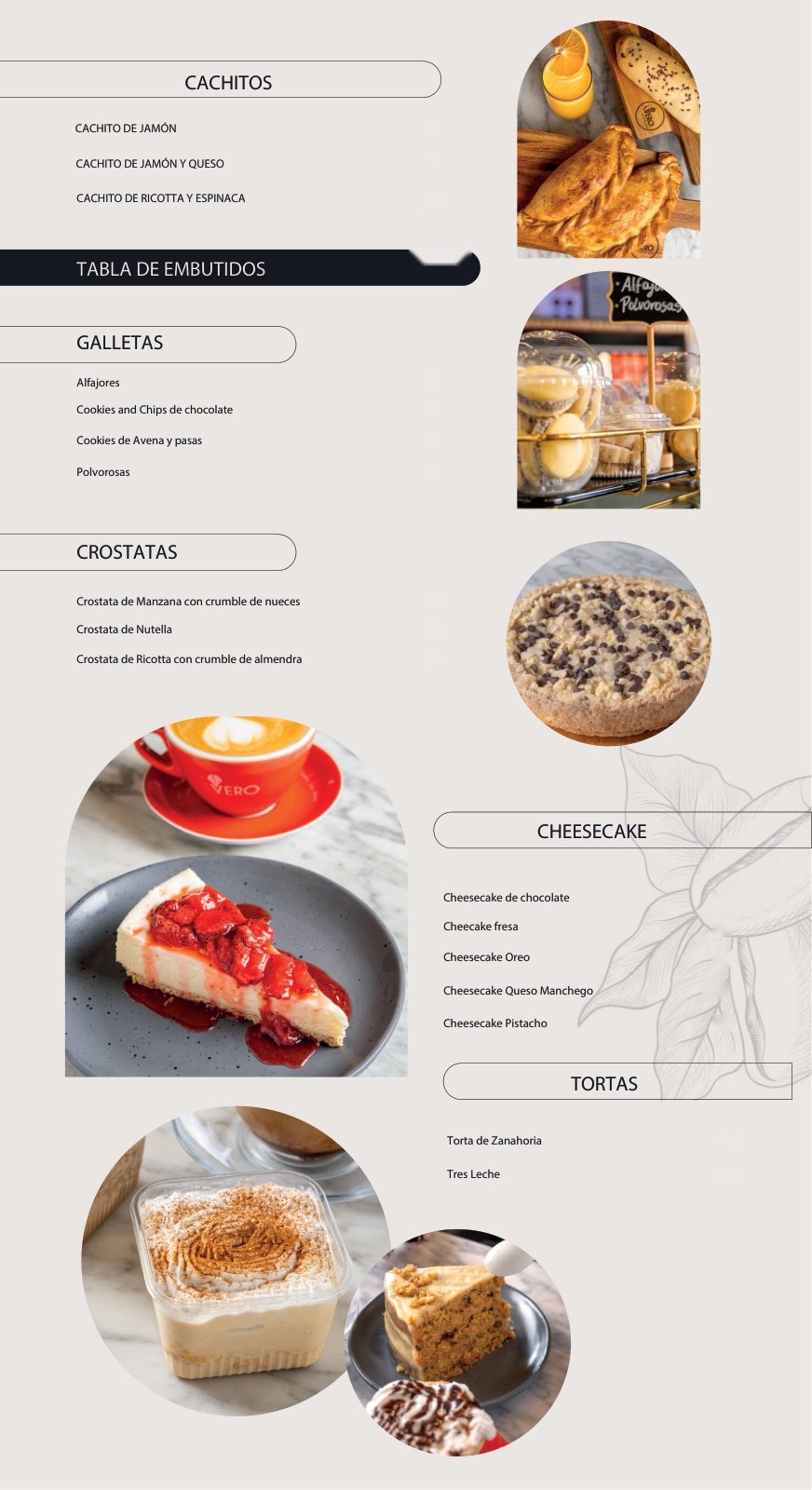 Carta Vero Caffè Bar